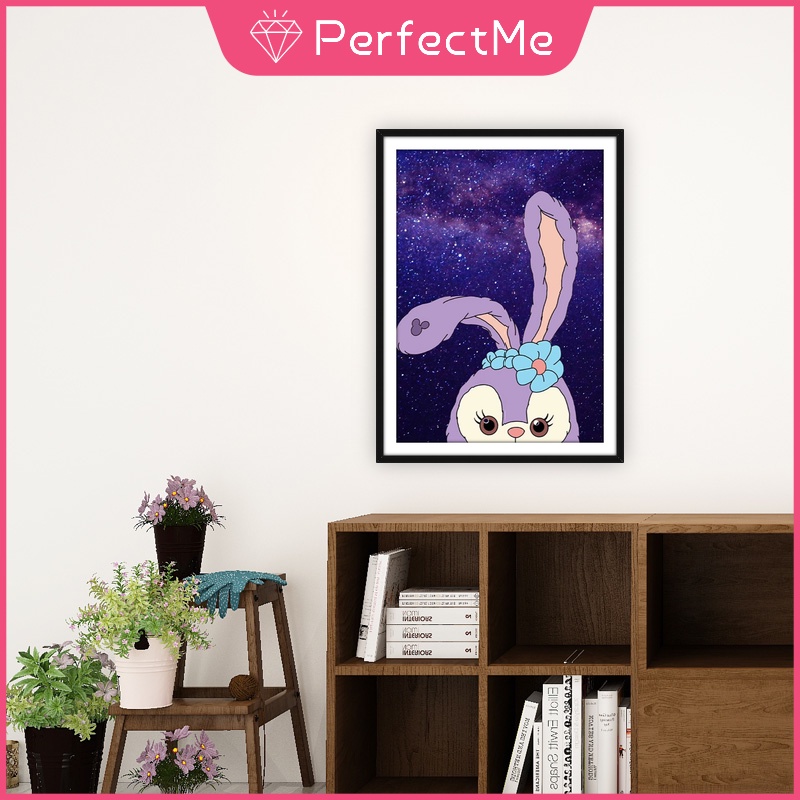 Bộ Tranh Đính Đá 5D Tự Làm 30x40cm Hình Nhân Vật Disney Lena Belle