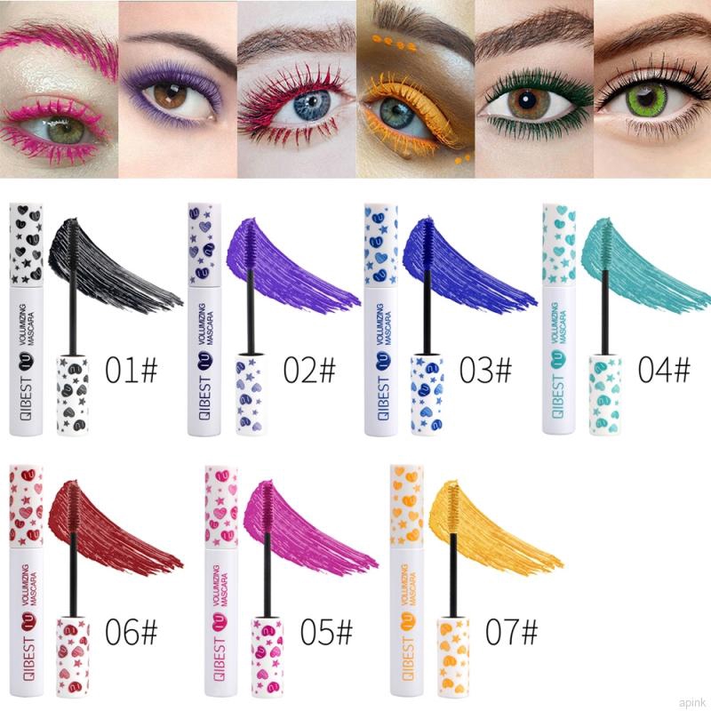 【HOT】QIBEST 7 Color Mascara Waterproof Long-lasting Slender Curling | BigBuy360 - bigbuy360.vn