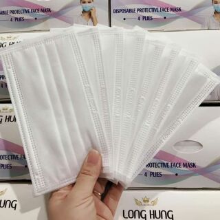 combo 2 hộp khẩu Trang y tế long hưng