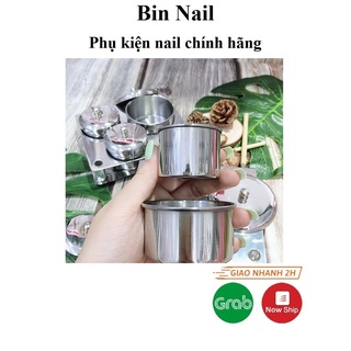 Nồi inox đựng l.ưu h.uỳnh làm nail