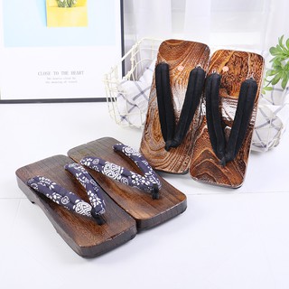 [Order] Geta guốc gỗ nhật bản đế bằng size lớn