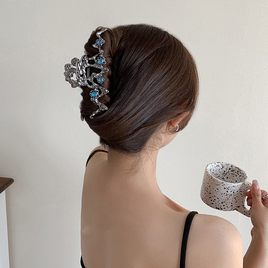 Kẹp Tóc Đính Kim Cương Giả Thời Trang Hàn Quốc Cho Nữ