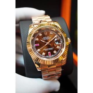 (Rolex cafe) Đồng hồ Nam Rolex chạy pin cao cấp, không bay màu  - Bảo hành 12 tháng