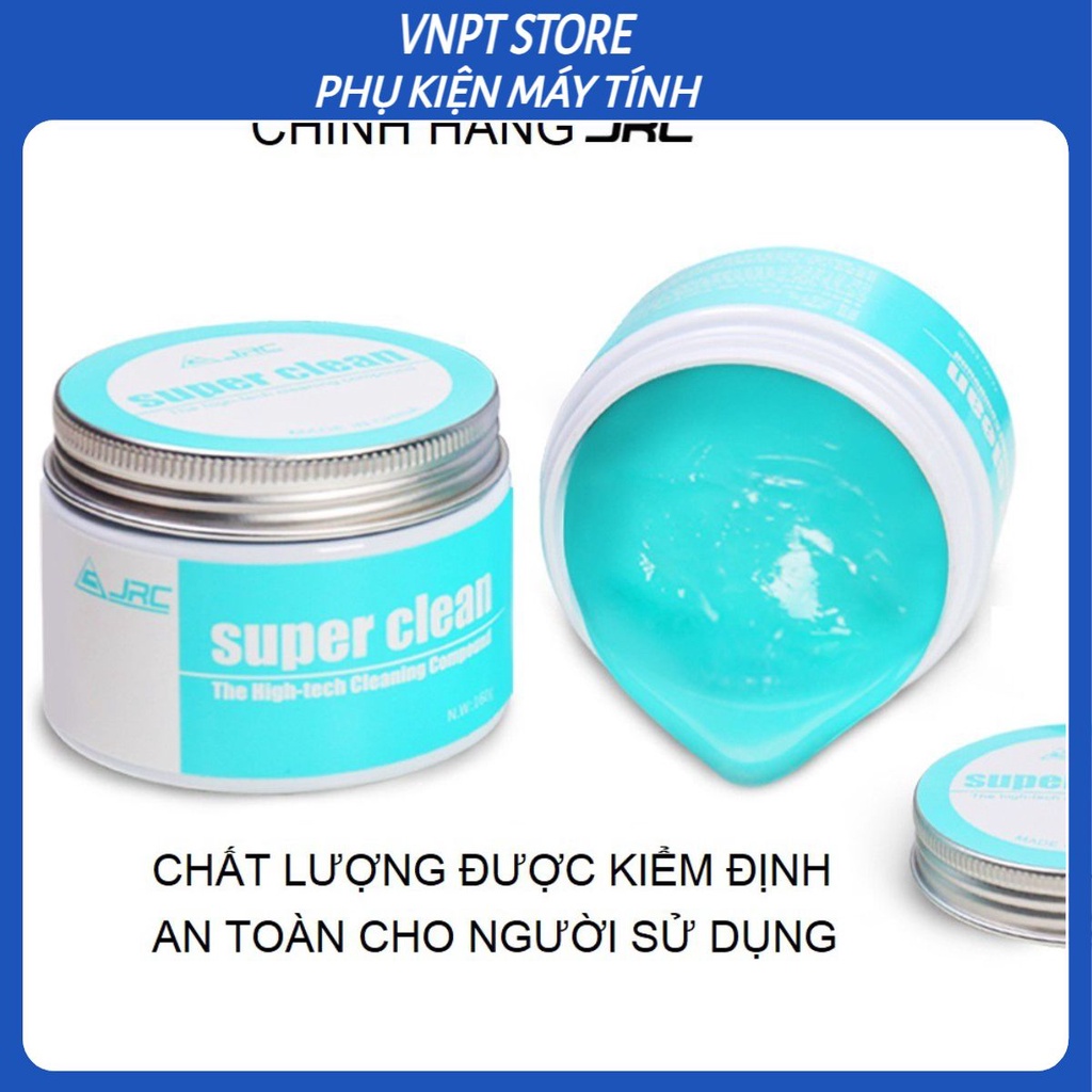 Gel dẻo lăn bụi vệ sinh bàn phím máy tính laptop macbook chính hãng JRC cao cấp