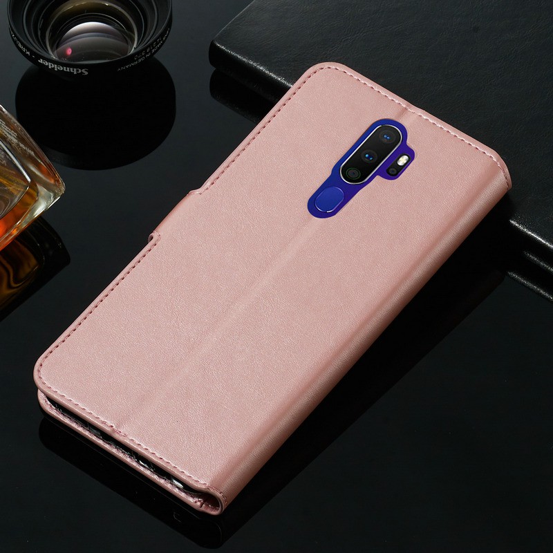Bao da nắp lật nhiều màu tùy chọn cho OPPO A93 A73 A53 A15 A52 A92 A5 A9 2020 A31 A12 A12e F11 Pro F9 A7 A5s A3s | YYT | BigBuy360 - bigbuy360.vn