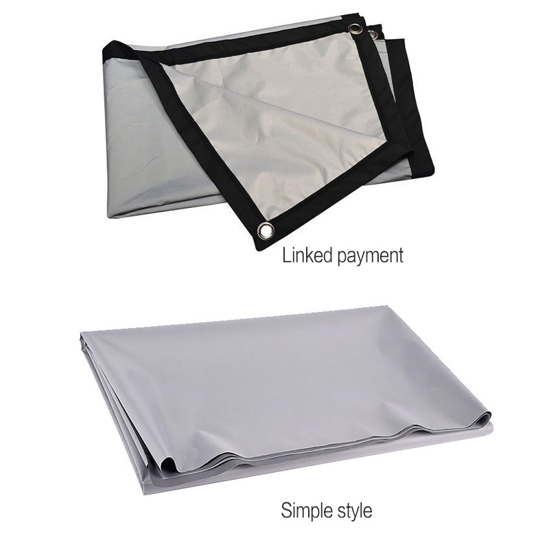 Màn chiếu phản quang dán tường kích thước từ 60in-100In Ngoài ra có khổ tự cắt - Dùng chiếu ngoài trời