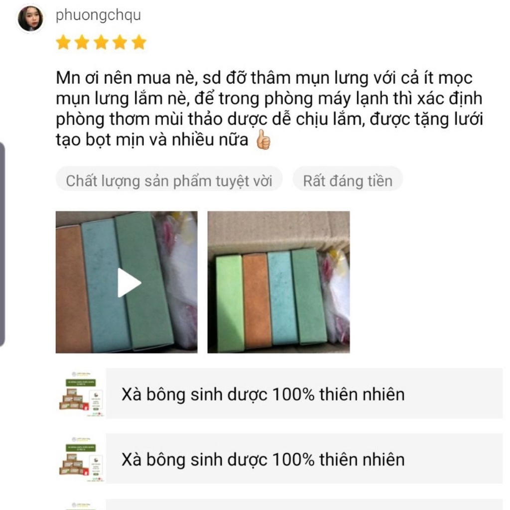 Xà bông mướp đắng, xà bông sinh dược handmade 100% từ tự nhiên, giảm mụn và ngứa. | BigBuy360 - bigbuy360.vn