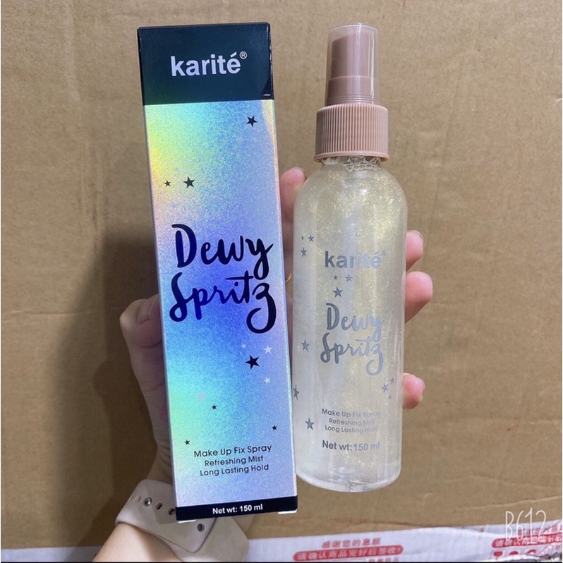 Xịt khoá lớp makeup giữ nền lâu trôi có nhú mịn lấp lánh 🌺