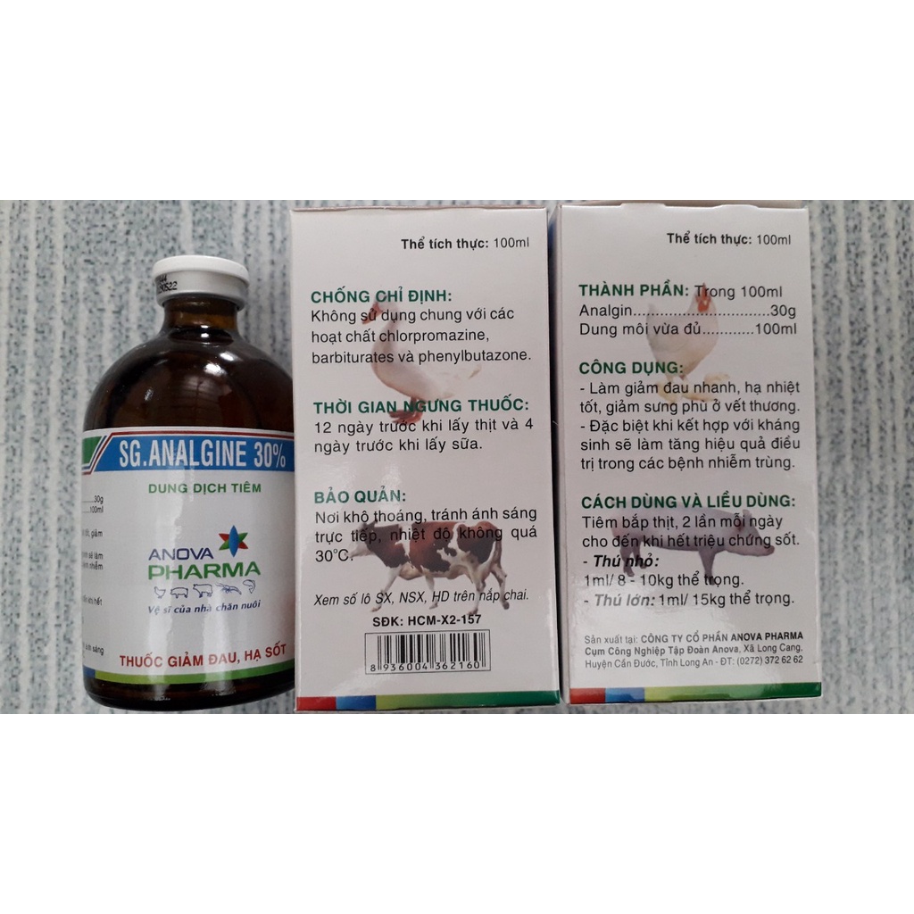 anagin 30% chai 100ml.