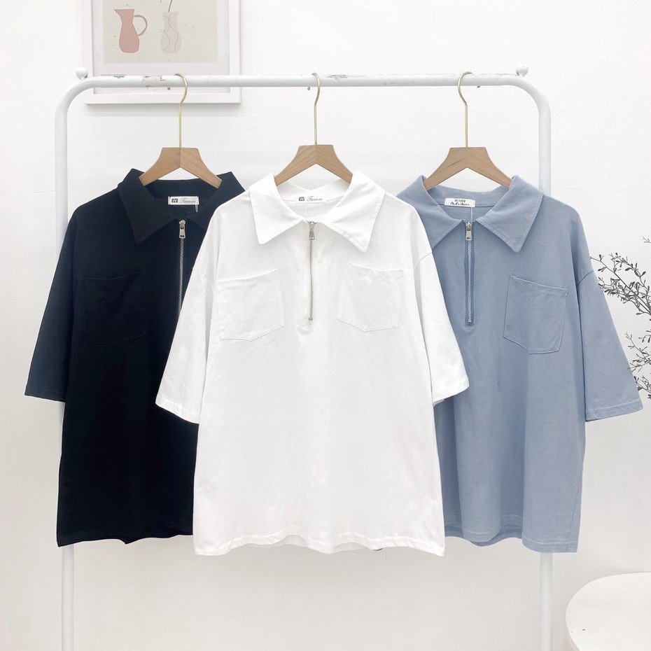 Áo phông polo cổ khoá Friday | BigBuy360 - bigbuy360.vn