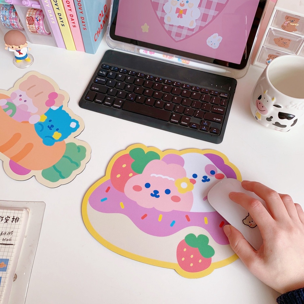 Tấm Lót Chuột Để Bàn Xinh Xắn Chống Thấm Nước, Chống Trơn Trượt A207 CUTE ACCESSORIES TOP 1
