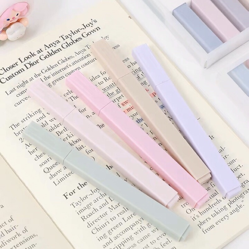 [ DaVinci ] Set 6 Bút Highlight CY-505 Cream Color Pastel