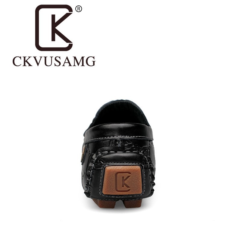 Giày lười bằng da thật dành cho nam