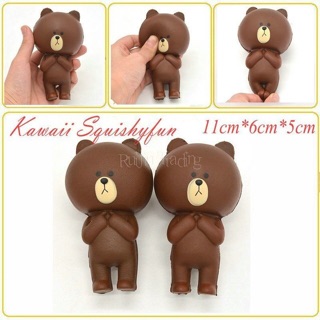 Squishy Gấu Brown