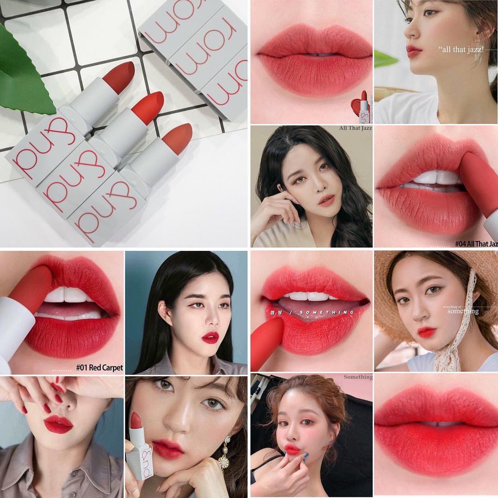 Son Lì Siêu Nhẹ Môi Romand Zero Gram Matte Lipstick