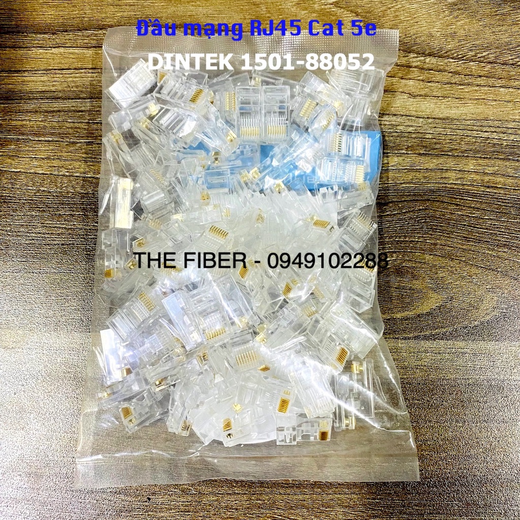Đầu mạng RJ45 Cat 5e DINTEK chính hãng 1501-88052