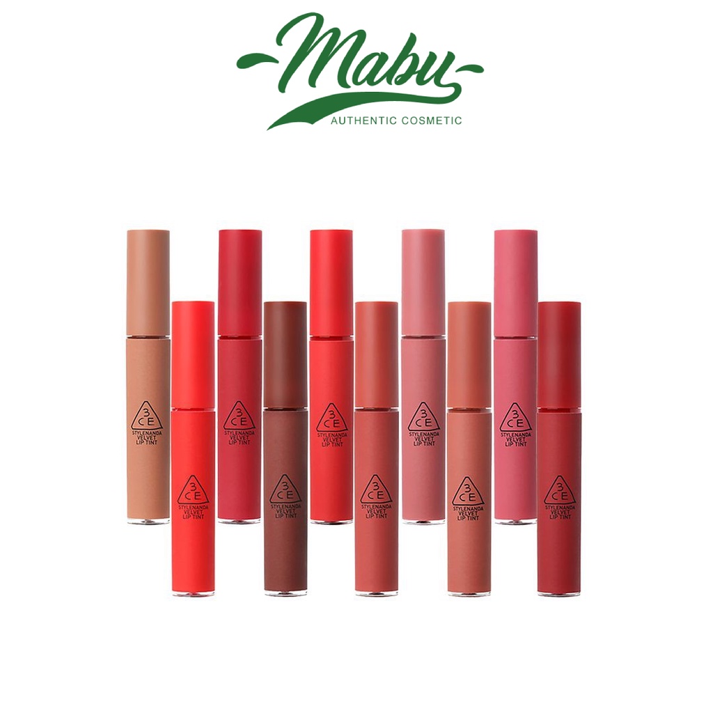 Son Kem 3CE Stylenanda Velvet Lip Tint | BigBuy360 - bigbuy360.vn