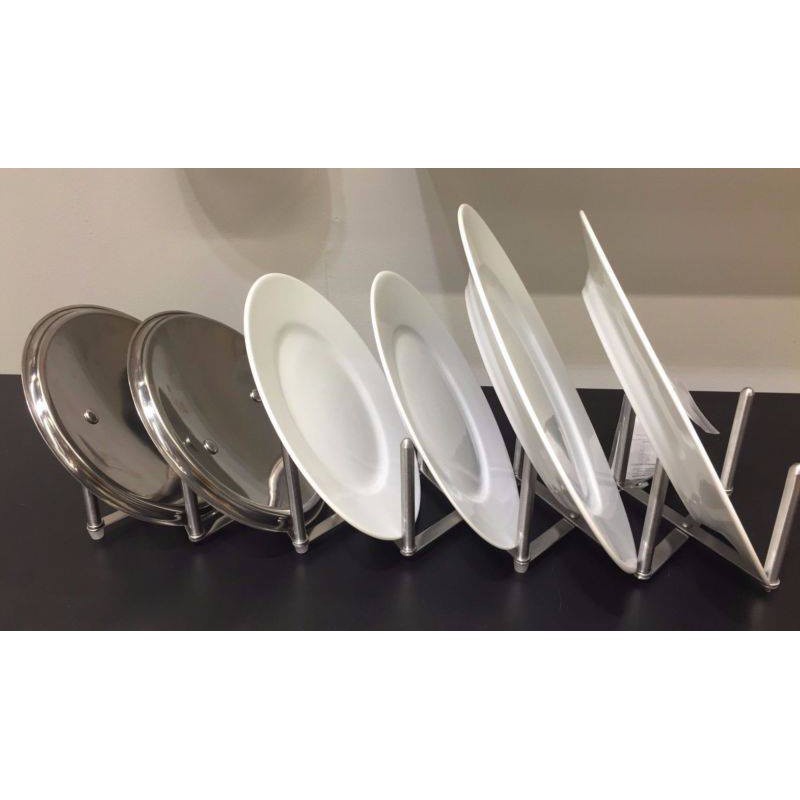 IKEA giá inox úp gác vung nồi Variera IKEA