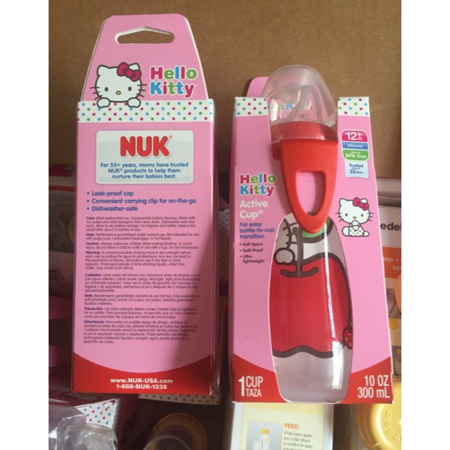 bình tập uống nước Nuk
