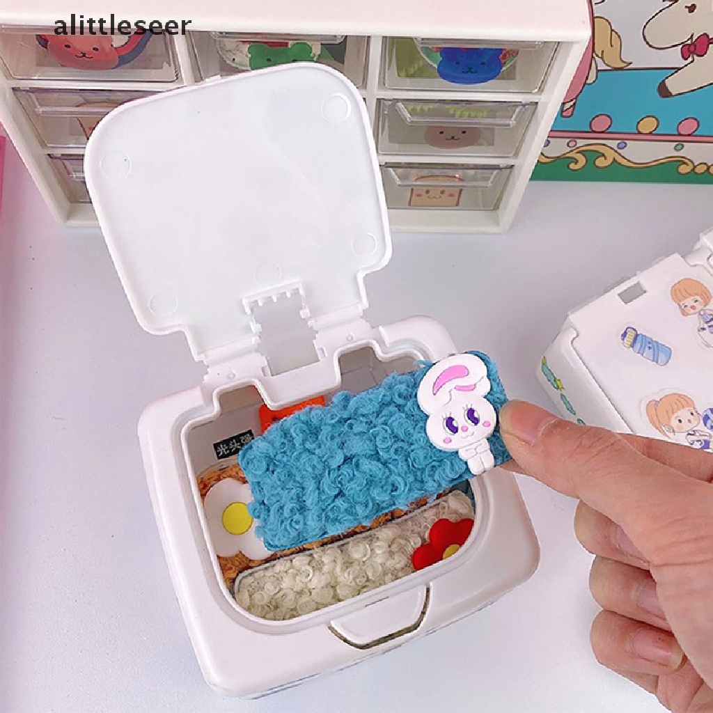 Hộp Đựng Trang Sức Để Bàn Có Nắp Bằng Nhựa Dễ Thương