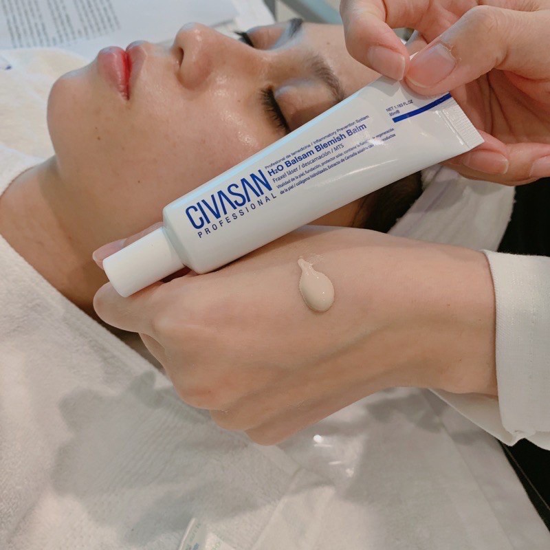 Kem dưỡng phục hồi, nâng tone Civasan H2O H20 Balmsam Blemish Balm và Meso Blemish Balm