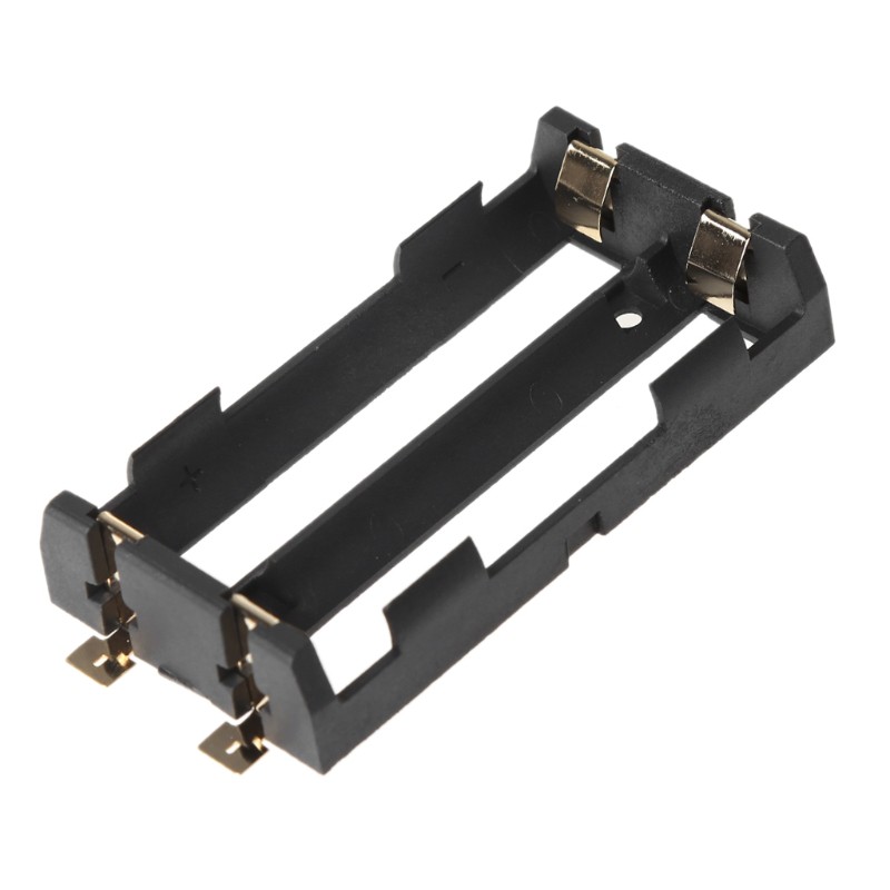 Hộp gắn pin 18650 1/2 ngăn tiện dụng