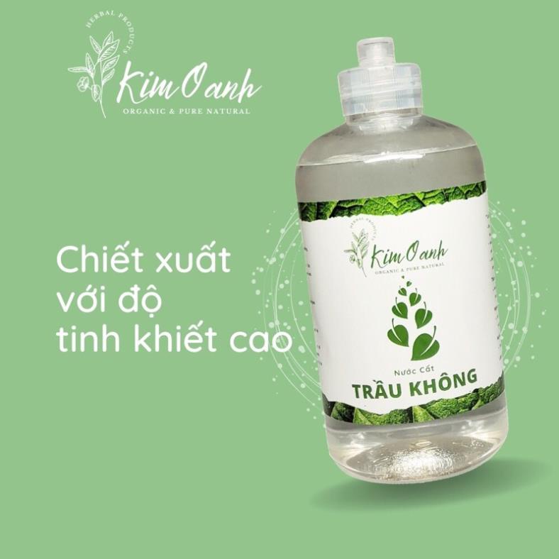 Nước Trầu Không chưng cất sạch v.iêm miệng, h.ôi miệng