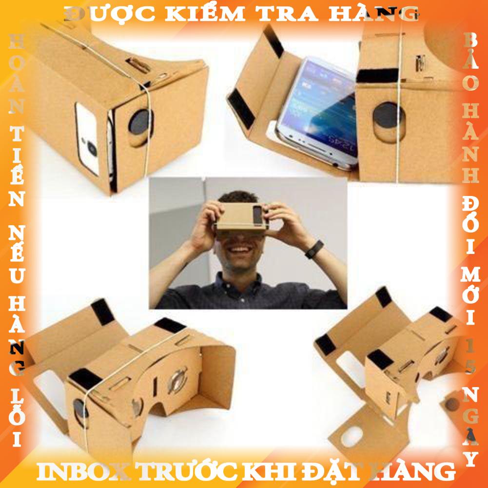Kính cạc tông 3D thực tế ảo cho Google Android IOS Cardboard 3D và nguồn thực tế ảo thientuy