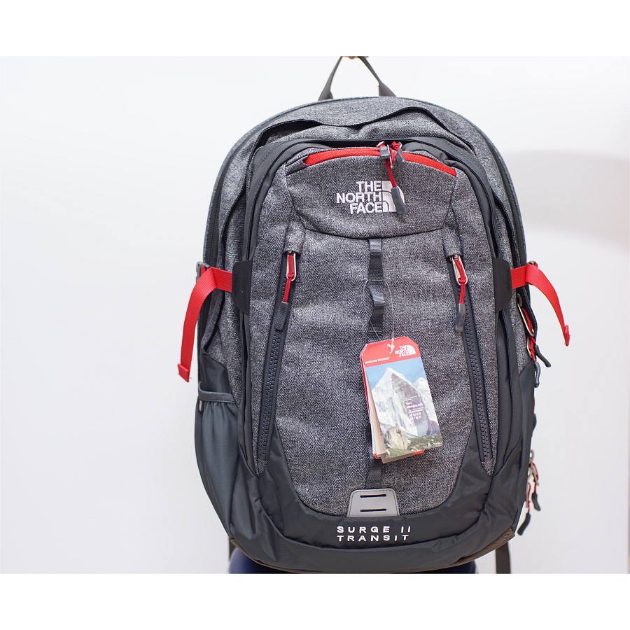 Balo du lịch- balo đựng laptop the north face suger 2 transit đỏ