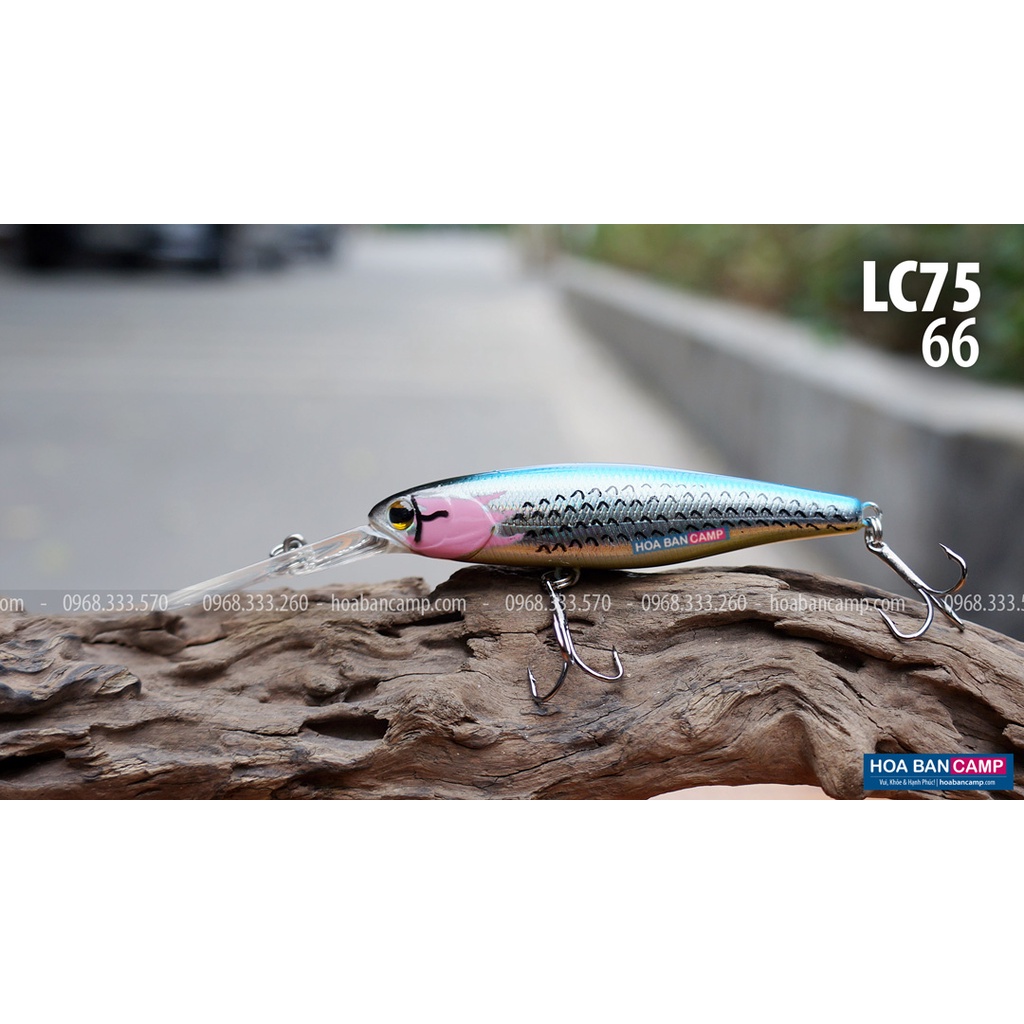 Mồi Lure Minnow Megabarra LC75 | 7.9cm – 11.9g