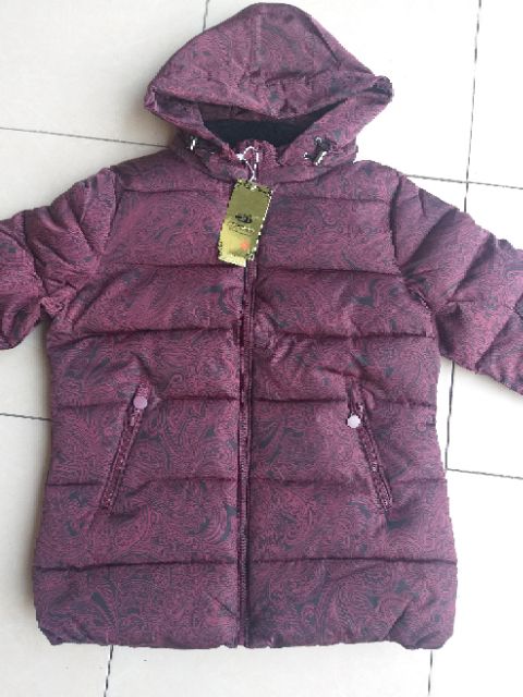 Áo Khoác Phao Mùa Đông Họa Tiết Hoa Chìm, Hàng Cao Cấp Cực Ấm Làm Quà Tặng Cho Mẹ,Cho Bà | BigBuy360 - bigbuy360.vn