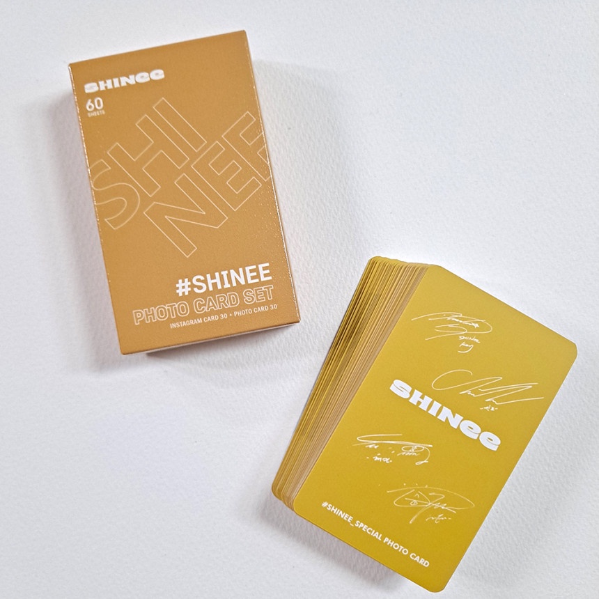 Bộ 60 Thẻ Ảnh SHINee