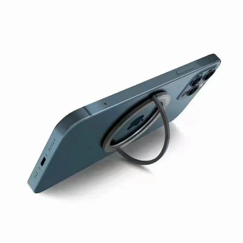 Phù Hợp Nhẫn Đỡ Điện Thoại Bằng Kim Loại Hít Nam Châm Để Bàn Cho iPhone 12 13ProMax