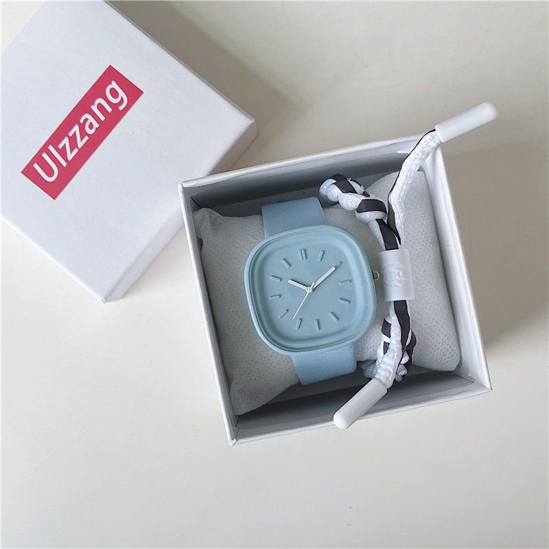 Đồng Hồ Tông Màu Pastel Phong Cách Vintage Thiết Kế Hàn Quốc