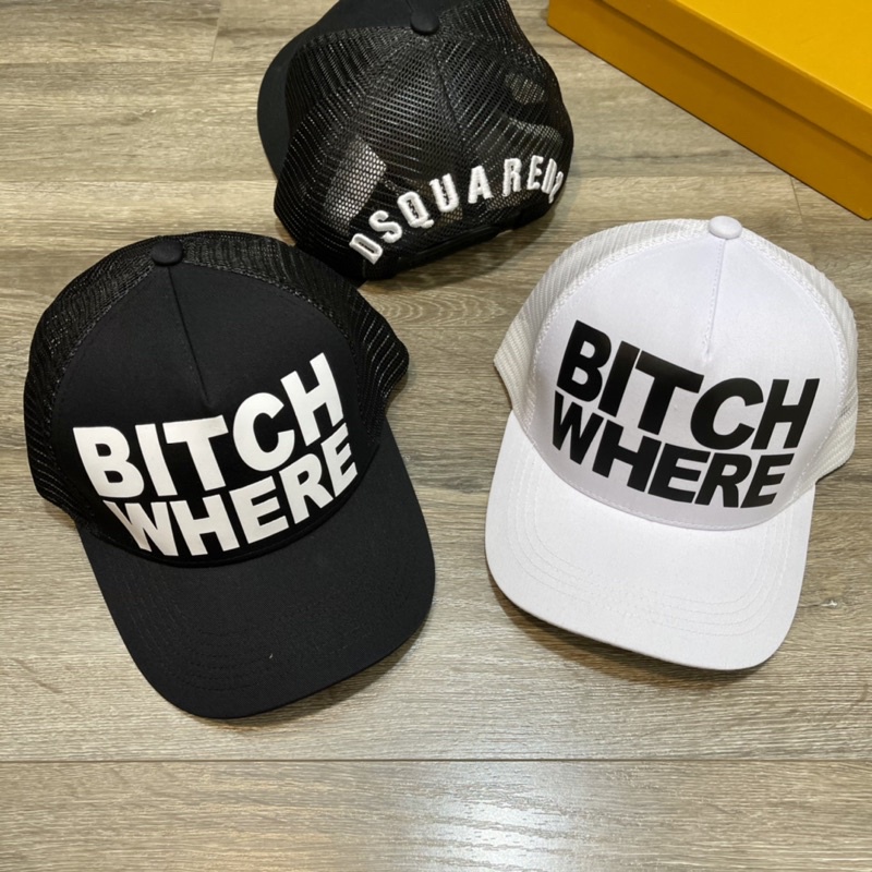 Mũ BitchWhere Gáy Lưới Thời Trang - Mũ BitchWhere Cao Cấp - Có Box Tặng Kèm