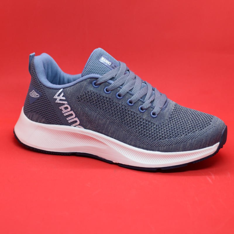 Giày thể thao sneaker nam cao cấp WANNO màu xanh (WN020)
