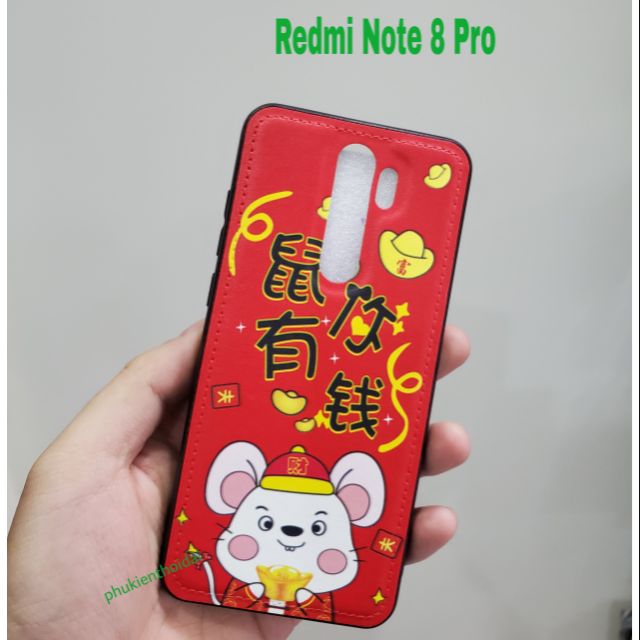 Ốp lưng Redmi Note 8 Pro FREESHIP Từ 50k in 3D cao cấp chuột thần tài