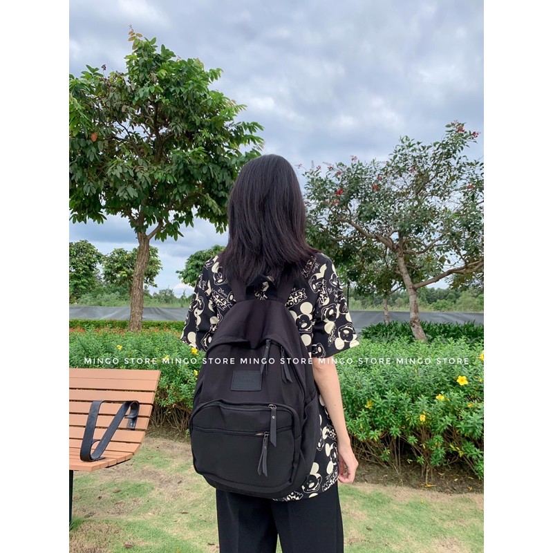 Balo vải dù mềm dáng basic dễ đeo (SHARED BACKPACK)