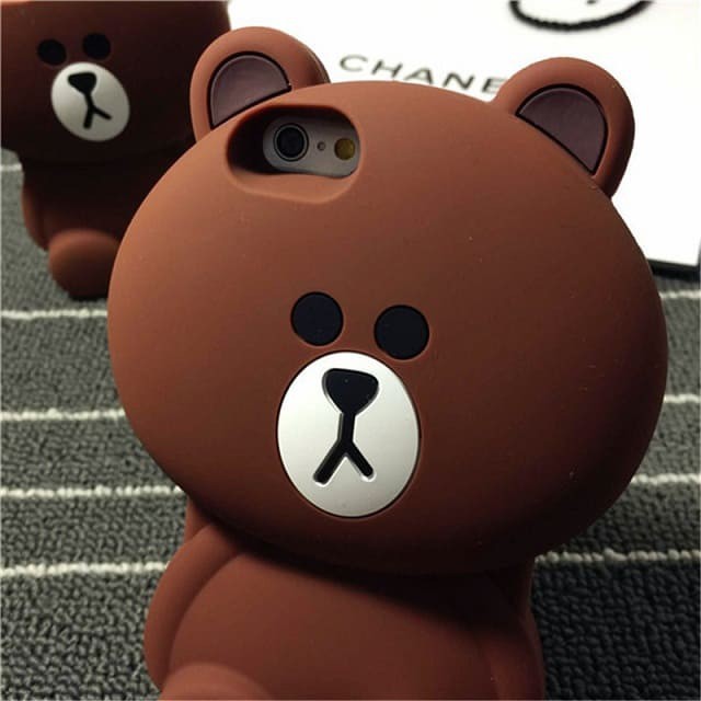 Ốp lưng gấu Brown Samsung