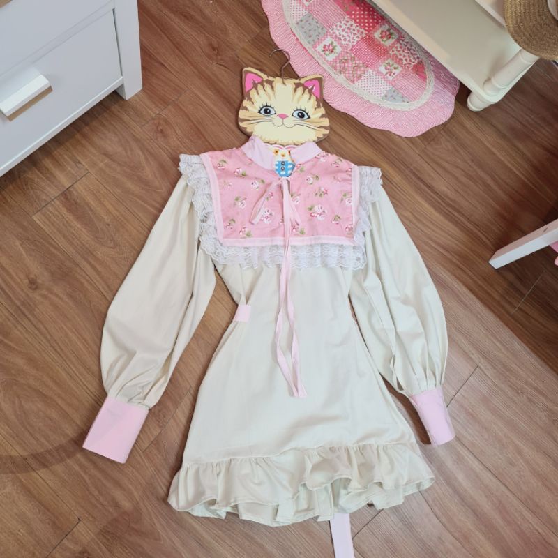 Đầm váy kanayo chất linen phong cách vintage lolita Nhật Bản Ngochancutie | BigBuy360 - bigbuy360.vn