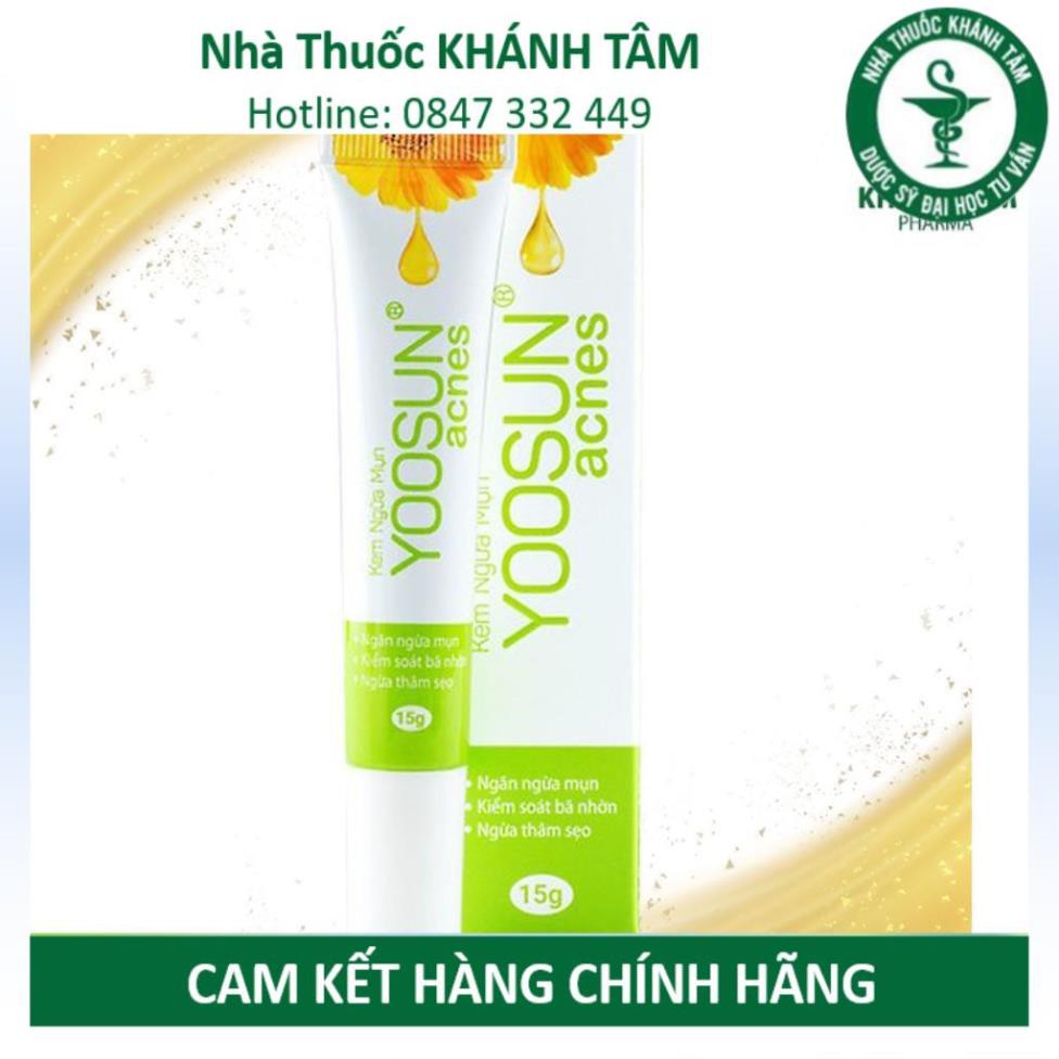 ! Kem Bôi Mụn Yoosun Acnes 15gr ! !