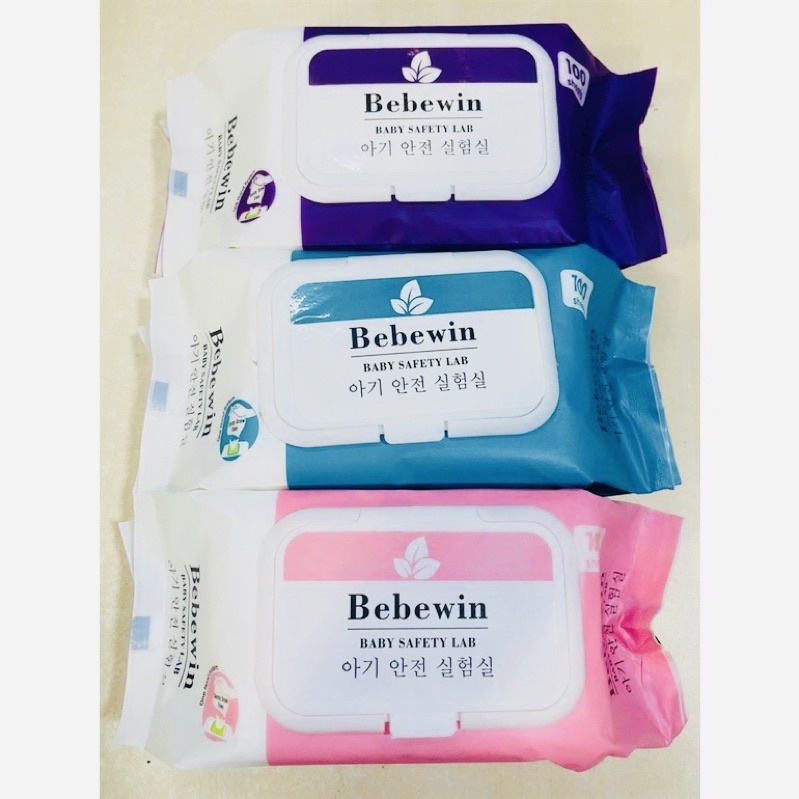 Khăn giấy ướt Hàn Quốc Bebewin 150g
