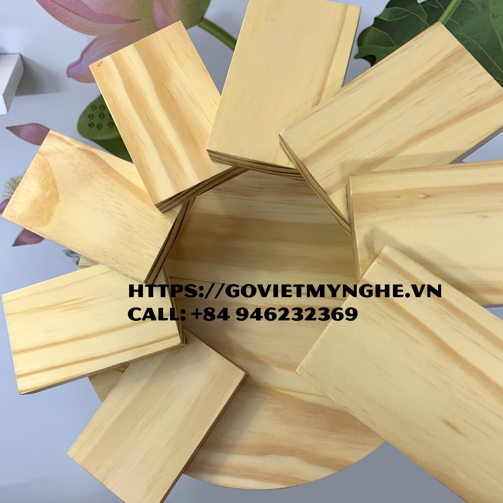 Khay sushi gỗ trang trí món ăn sushi - BBQ Nhật Bản hình bậc thang 8 tầng- Gỗ thông nhập khẩu