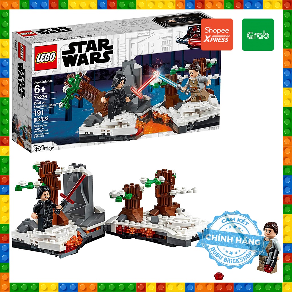 Lego Star Wars 75236 - Duel on Starkiller Base - Bộ xếp hình Lego Đối đầu trên Starkiller