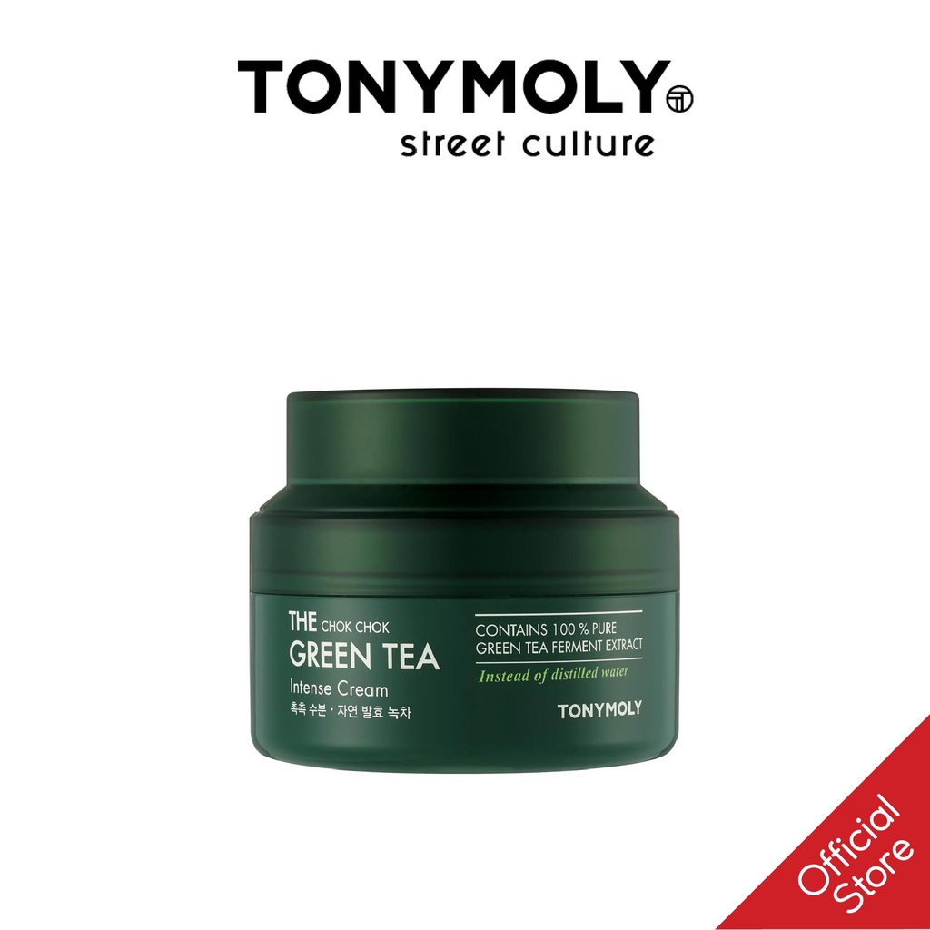 Kem Dưỡng Trà Xanh TONYMOLY The Chok Chok Green Tea Intense Cream 60ml