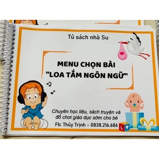 [LOA TẮM NGÔN NGỮ] LOA 3pin
