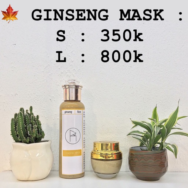 MẶT NẠ NHÂN SÂM