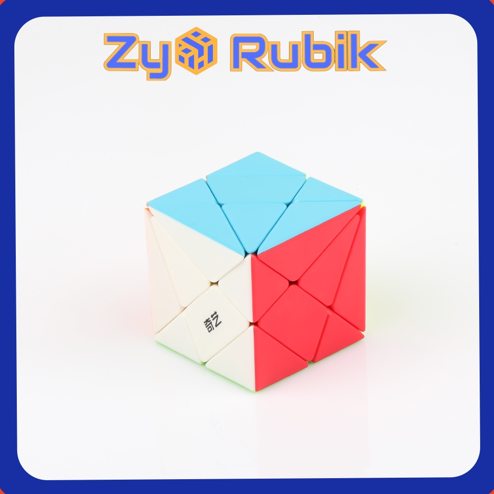 Rubik Biến Thể QiYi Axis Stickerless - Đồ Chơi Rubik - ZyO Rubik