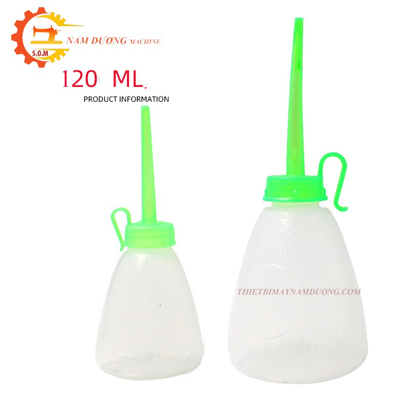 Bình đựng tra dầu máy may &gt; châm dầu &gt; Châm nhớt máy móc thiết bị cơ khí [ phụ-tùng-máy-may ]