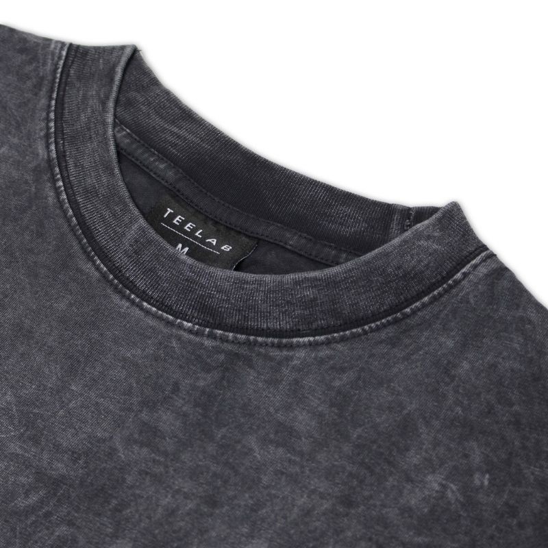 Áo Thun Trơn Tay Lỡ TEELAB Ullzang Unisex 1 Màu- Áo Phông Nam Nữ Unisex 100% Cotton